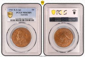 1941 K.G (p) 1D KM-36 MS63BN