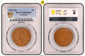 1940 (m) 1D MS62BN