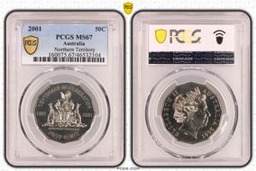 2001 50C Northern Territory MS67