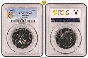 2006 50C Aquatics MS67