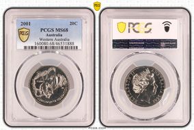 2001 20C Western Australia MS68