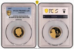 2007 $2 PR69DCAM