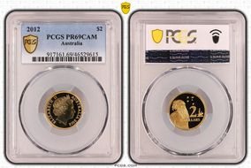 2012 $2 PR69CAM