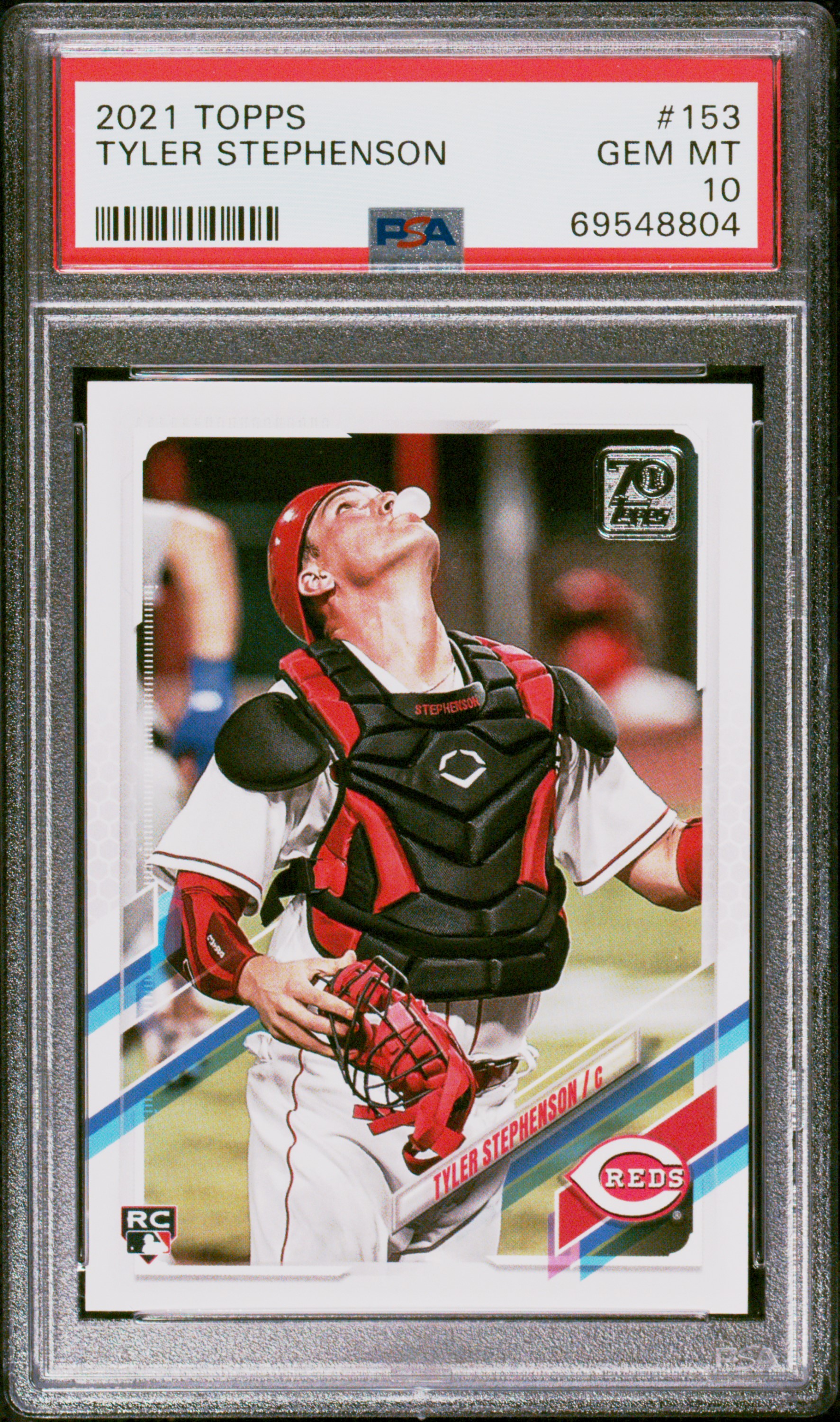 Tyler Stephenson 2021 Bowman Chrome Cincinnati Reds Baseball