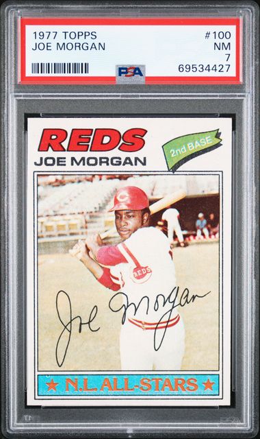 Lot Detail - 1966 Topps #195 Joe Morgan (All-Star Rookie) - PSA NM-MT 8