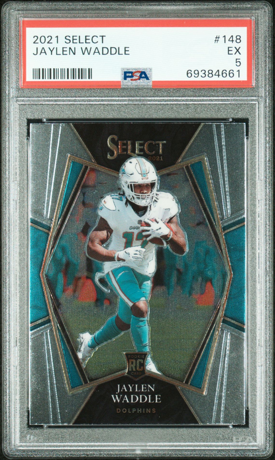 2021 Panini PANINI SELECT #148 Jaylen Waddle front