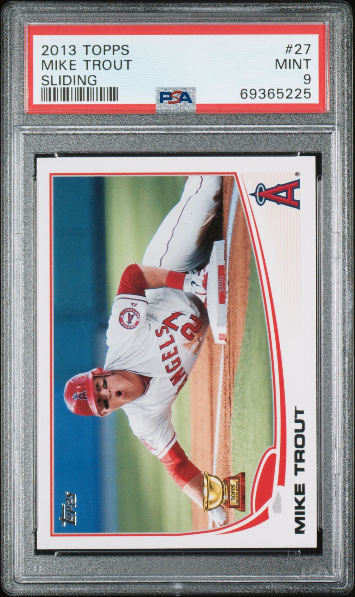 2013 Topps TOPPS SLIDING #27 Mike Trout front