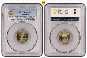 2022 $2 Indigenous Baby - Baby Set MS67