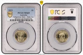 2022 $2 Indigenous Baby - Baby Set MS69