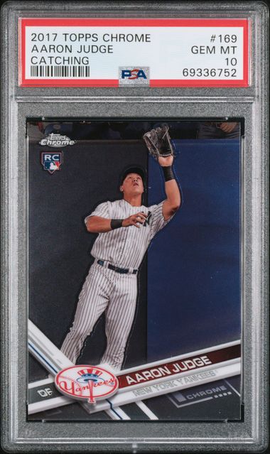 2017 Topps TOPPS CHROME #169 Aaron Judge front