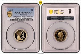 2022 $2 Indigenous Baby - Baby Set PR70DCAM