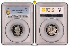 2021 10C PR70DCAM