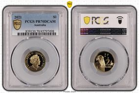 2021 $2 PR70DCAM
