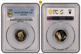 2021 $2 PR70DCAM