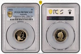 2022 $2 Indigenous Baby - Baby Set PR70DCAM