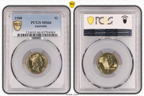 1988 $2 MS66