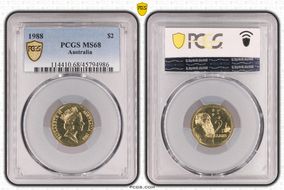 1988 $2 MS68