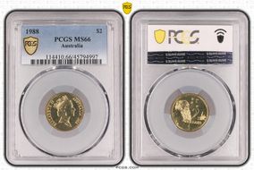 1988 $2 MS66