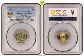 2022 $2 Socceroos Centenary N1