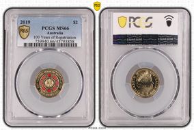 2019 $2 100 Years of Repatriation Colorized MS66