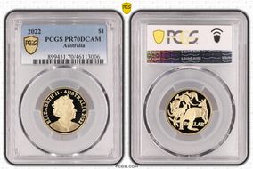 2022 $1 PR70DCAM