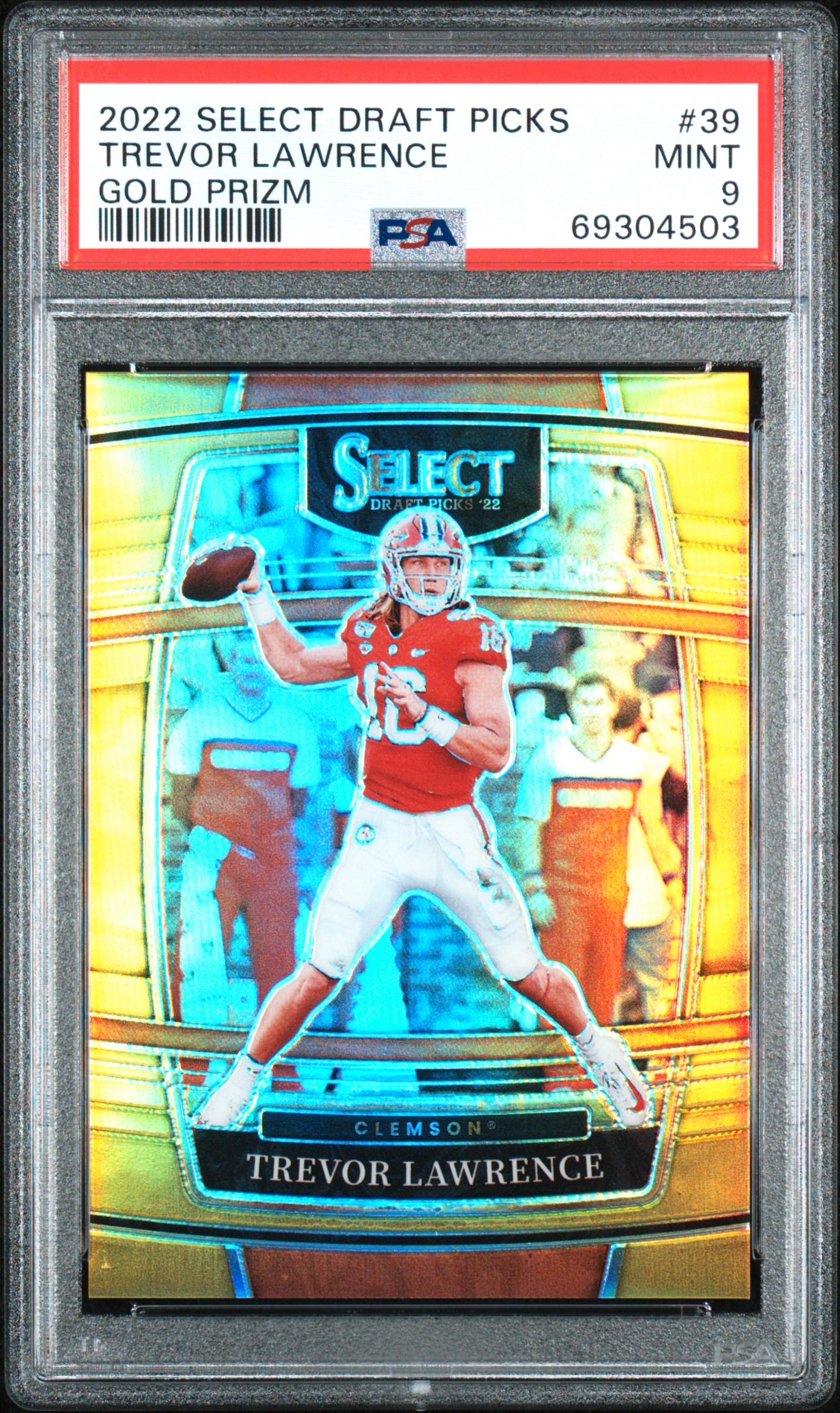 Trager's Trouves's 2022 Panini Select Draft Picks Trevor Lawrence