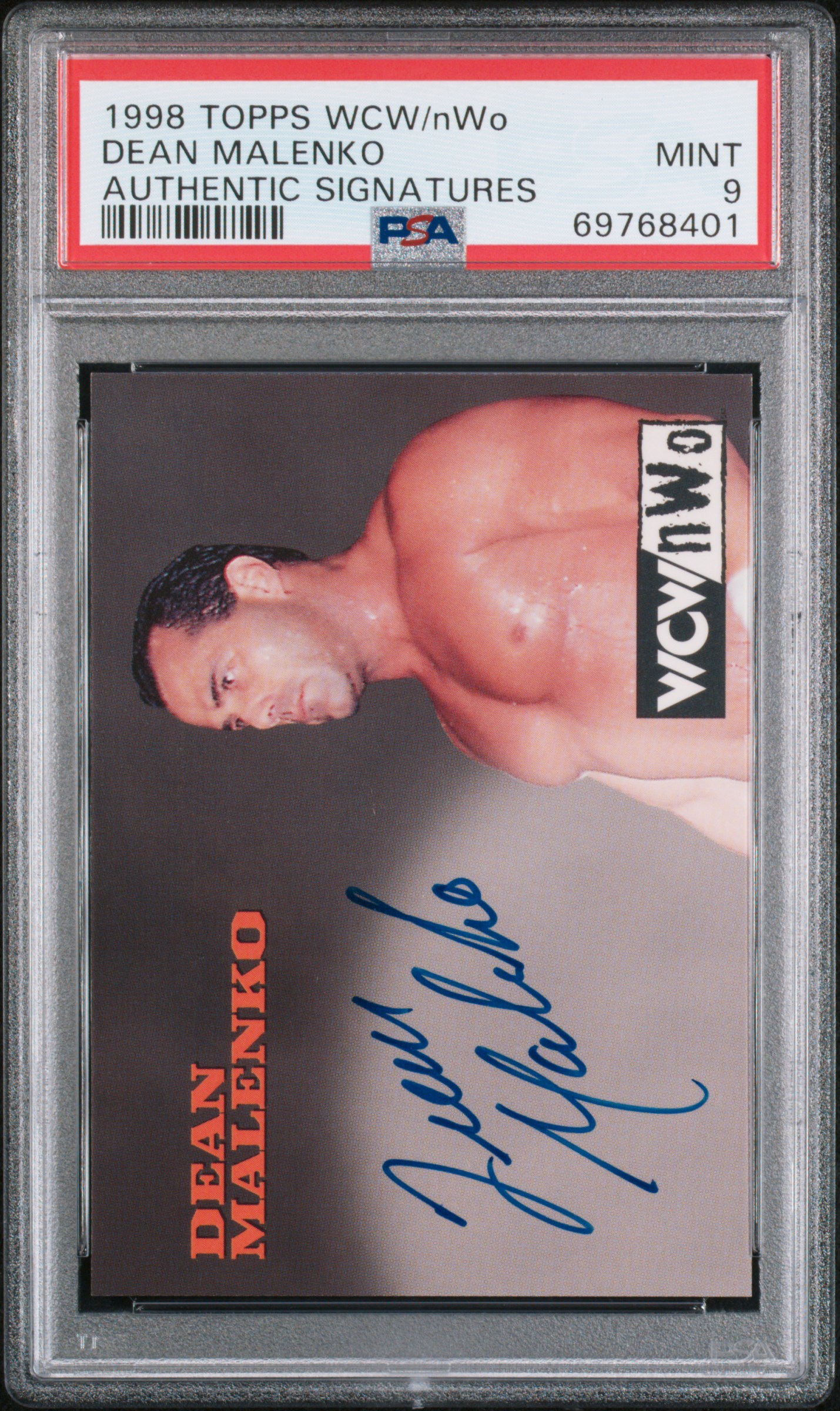 Non-Sports - 1998-1999 Topps WCW/NWO Nitro Autographs