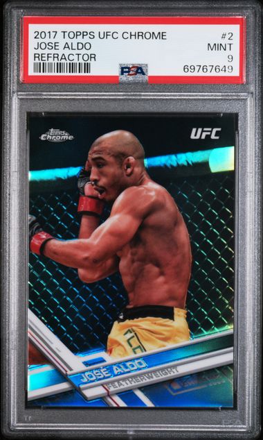2017 Topps Refractor #2 Jose Aldo front