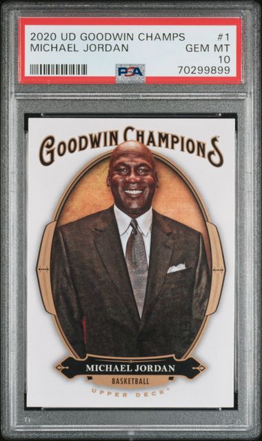 2020 Upper Deck #1 Michael Jordan front