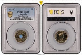 2022-C $2 Peacekeeping Colorized MS68