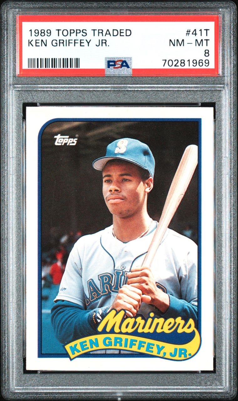 2021 Topps Silver Pack /99 Ken Griffey Jr Green Refractor Psa 10