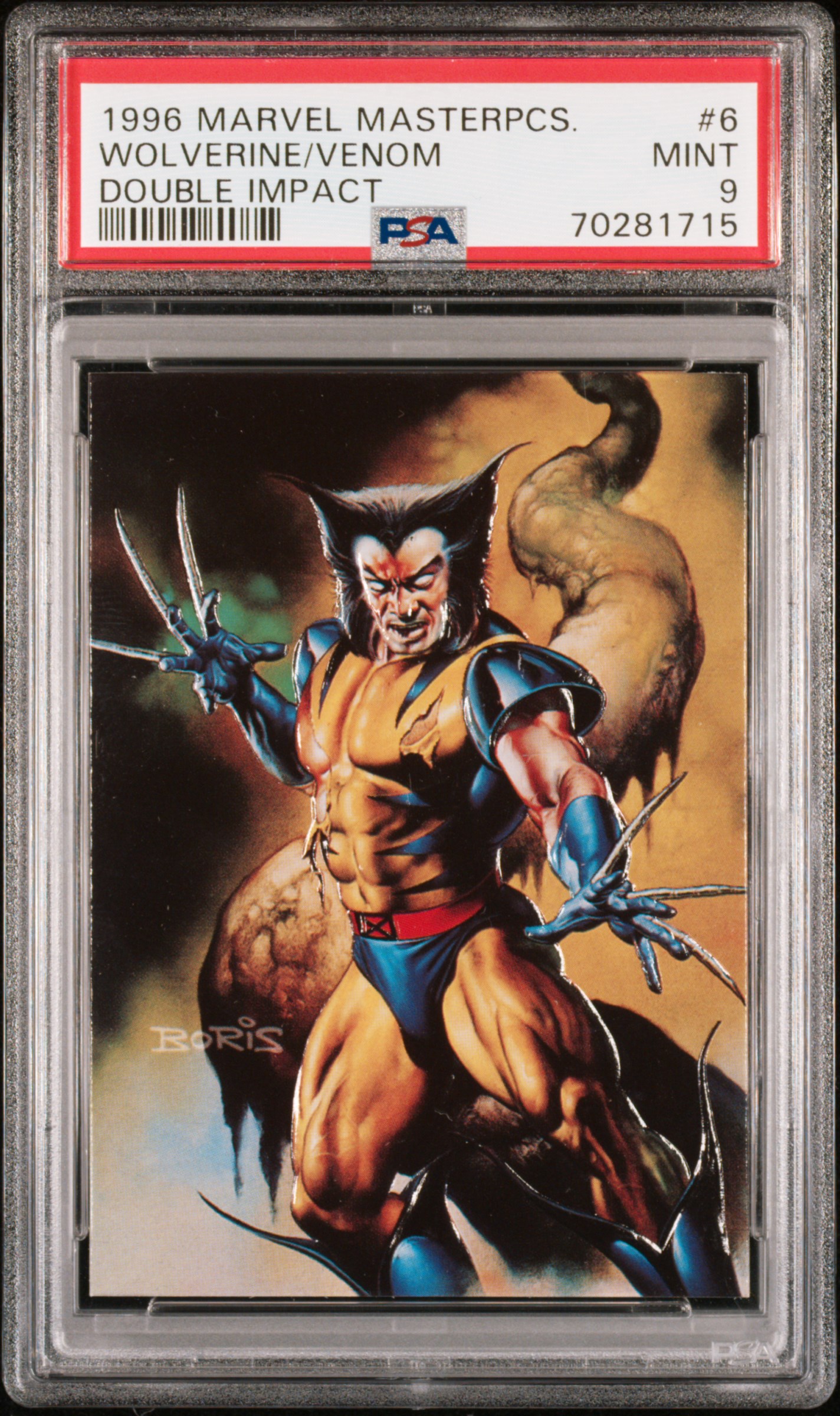Non-Sports - 1996 Marvel Masterpieces Double Impact: Alan's 1996