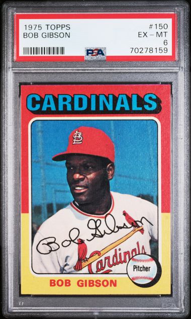 At Auction: 1967 Topps #210 Bob Gibson