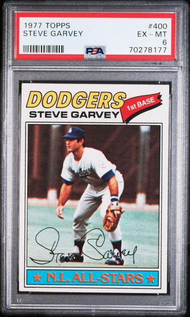 Steve Garvey Signed Jersey (PSA)