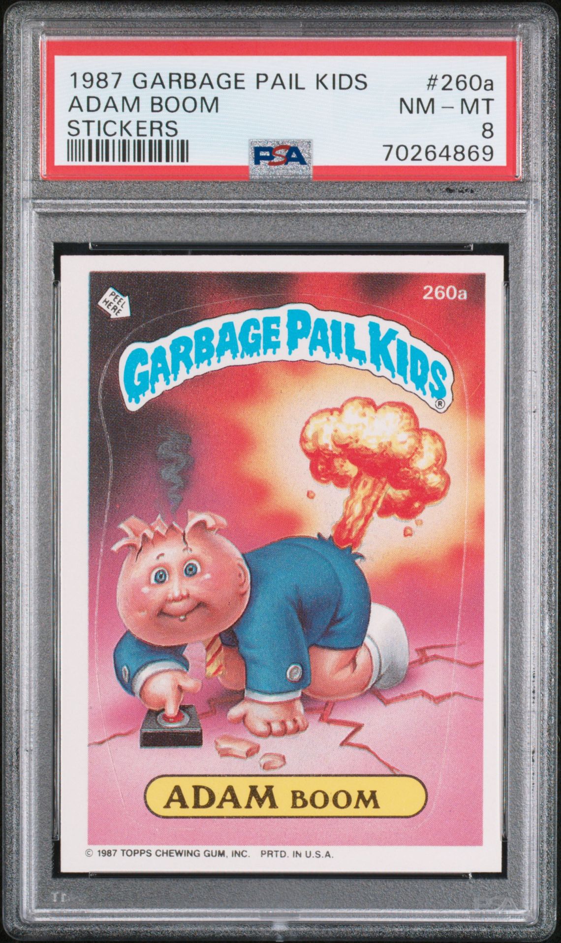 Adam Boom PSA 8