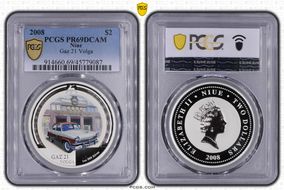 2008 $2 Gaz 21 Volga PR69DCAM