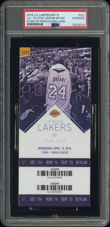 Authentic cert 70229216