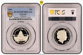 2001 20C Victoria PR70DCAM