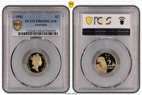 1992 $2 PR69DCAM