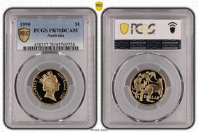 1990 $1 PR70DCAM