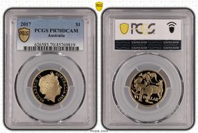 2017 $1 PR70DCAM
