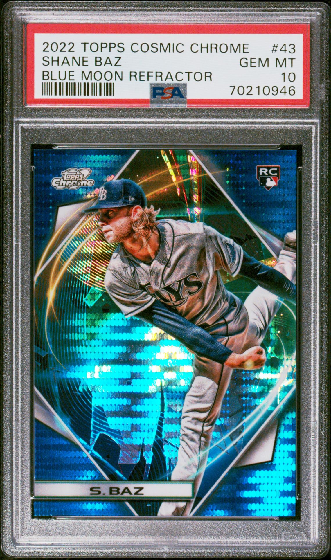 2022 Topps TOPPS COSMIC CHROME Refractor #43 Shane Baz front