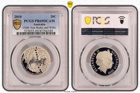 2010 20C 150th Ann Burke and Wills PR69DCAM