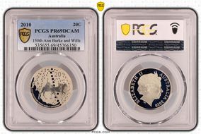 2010 20C 150th Ann Burke and Wills PR69DCAM