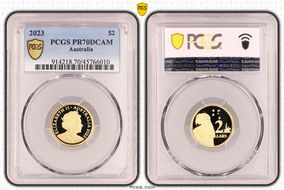 2023 $2 PR70DCAM
