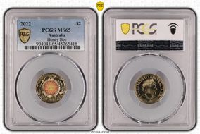 2022 $2 Honey Bee Colorized MS65