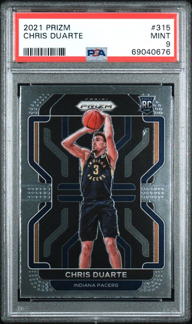 2021 Panini Prizm #315 Chris Duarte front