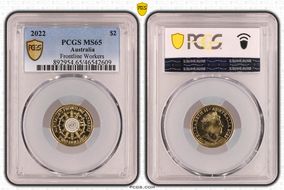 2022 $2 Frontline Workers Colorized MS65