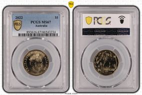 2022 $1 MS67