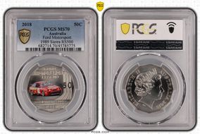 2018 50C Ford Motorsport Colorized 1989 Sierra RS500 MS70